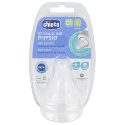 Chicco Physio 2 Tétines Débit Lent 0 Mois et +