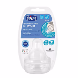 Chicco 00020323000000, Orthodontique, Valve anti-coliques, 2 pièce(s)