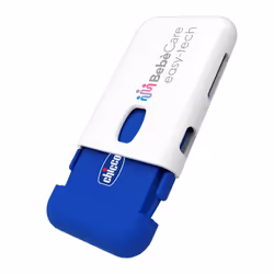 Chicco BebèCare easy-tech, Bleu, Blanc, Coussinet intelligent pour siège de bébé