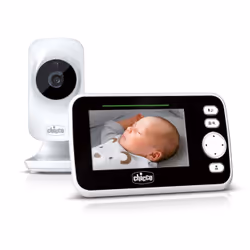 Chicco 00010158000000, 2x, 220 m, FHSS, Blanc, 10,9 cm (4.3"), LCD