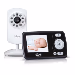 Chicco 00010159000000, 200 m, FHSS, Noir, Blanc, 6,1 cm (2.4"), LCD, Batterie