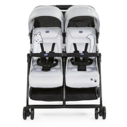 Chicco Ohlala Twin Poussette double 2 siège(s) Argent