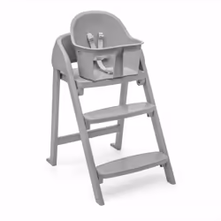 Chicco Crescendo Lite, Chaise haute multifonctionnelle, Siège rigide, Gris, Monochromatique, 3/5 points, 110 kg