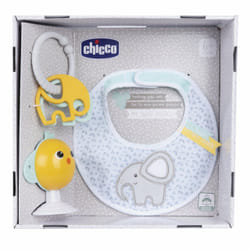 Chicco 00011824000000 set de cadeaux bébés Garçon/Fille Bleu, Vert, Blanc, Jaune