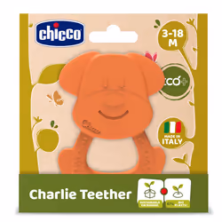 Chicco Chien de dentition, Garçon/Fille, Orange