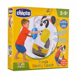Chicco Mon coach Panda, Kits de jeux de sports pour enfants, Batteries requises