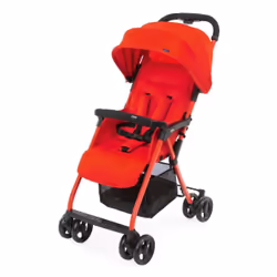Chicco Ohlalà 3 07079733640000, Ciel de lit, Diable léger, Unisexe, Roues pleines, Pliable, Rouge