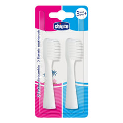 Chicco Classic 00008545010000 tête de brosses 2 pièce(s) Blanc