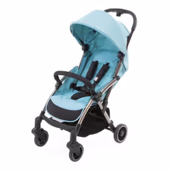 Chicco Cheerio, Ciel de lit, Landau traditionnel, unisexe, Roues pleines, Pliable, Bleu