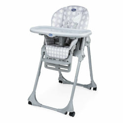 Chicco 04079565840000 chaise haute Chaise haute traditionnelle Siège rembourré Gris