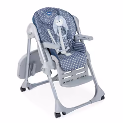 Chicco Polly Easy Chaise haute traditionnelle Siège rembourré Noir, Gris, Blanc - Vue supplémentaire 5