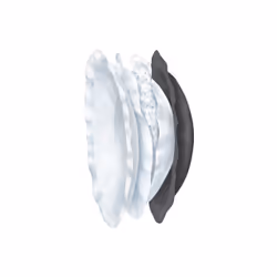 Chicco 00061773900000 accessoires pour les repas du nourrisson Disque d'étanchéité Noir