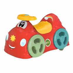 Chicco Eco+ 00011113100000, 1 an(s), 4 roue(s), Plastique, Noir, Vert, Rouge, Blanc, Jaune