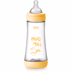 Lorsqu’il n’est pas possible de donner le sein à votre bébé, vous pouvez faire confiance au biberon Chicco Perfect 5 . La for ...