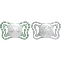 Chicco Physio Light Physio Forma Night 16-36 m Green/Grey 2 pcs