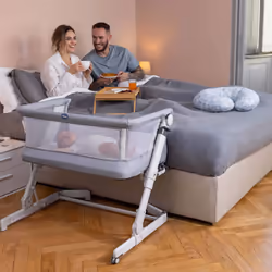 Chicco Next2Me Pop-Up Pied Rose, Blanc