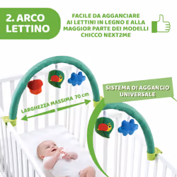 Chicco Classic 00011353000000 gymnase et tapis d'éveil pour bébé Tissu Multicolore Tapis de jeux pour bébé