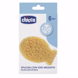 Chicco 00011524000000 éponge de bain pour bébé Eponge Naturel