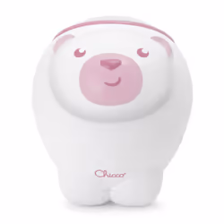 Chicco First Dreams Projecteur Ourson Polaire Rosa, Autonome, Garçon/Fille, Sonore, Batterie