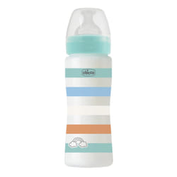 Chicco 00028637210000 biberon 330 ml Orange, Translucide, Turquoise, Blanc Plastique