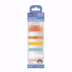 Chicco 00028637310000 biberon 330 ml Orange, Translucide, Blanc, Jaune Plastique