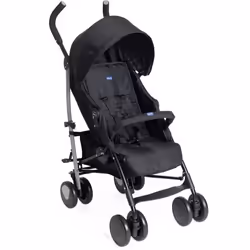 CHICCO - Poussette canne - Echo LITE - 4 roues - Ebony