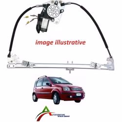 Lève vitre électrique avant GAUCHE Fiat Panda (169) 2003>2011