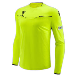 Maillot d'arbitre manches longues Macron UEFA 2023/25