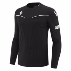 Maillot d'arbitre manches longues Macron UEFA 2023/25