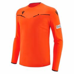 Maillot d'arbitre manches longues Macron UEFA 2023/25