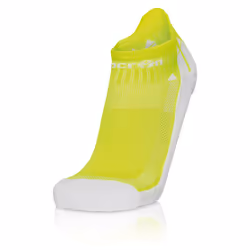 Chaussettes de Running Homme Macron Offroad - Jaune Fluo/Blanc - Taille 39/42