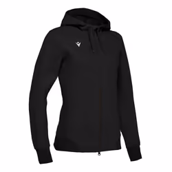 Sweat à capuche zippé femme Macron lyre