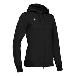 Sweat à capuche zippé femme Macron lyre