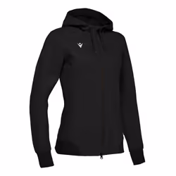 Sweat à capuche zippé femme Macron lyre
