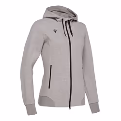 Sweat à capuche zippé femme Macron lyre