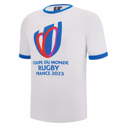 T-shirt polycoton Macron RWC France 2023