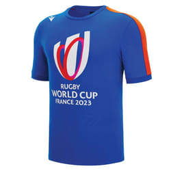 T-shirt polycoton Macron RWC France 2023