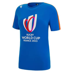 T-shirt polycoton femme Macron RWC France 2023