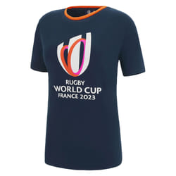 T-shirt polycoton femme Macron RWC France 2023