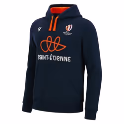 Sweatshirt à capuche Macron RWC France 2023 St Etienne