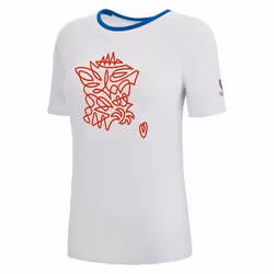 T-shirt polycoton femme Macron RWC France 2023