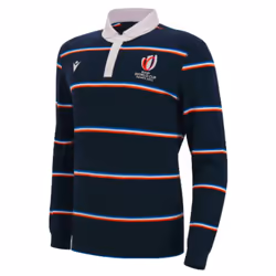 Polo manches longues Macron France RWC M2023