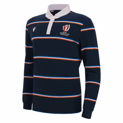 Polo manches longues Macron France RWC M2023