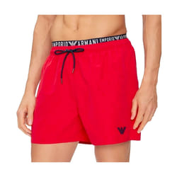 Maillot de bain Emporio Armani Eagle Homme Rouge
