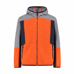 cmp enfant veste fixe capuche bleu