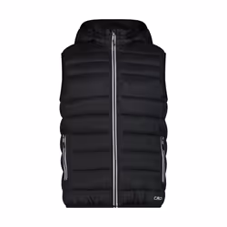 cmp homme gilet snaps capuche noir