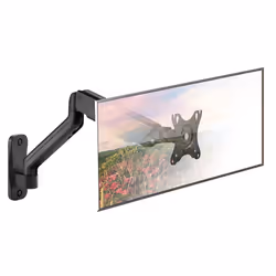 Techly ICA-LCD G112E support d'écran plat pour bureau 81,3 cm (32") Mur Noir