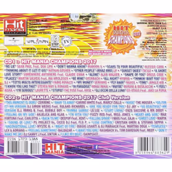 Universal Music Hit Mania Champions 2017, 2CD CD Danse Various