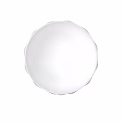 Kartell 122500000 vase Blanc