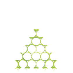 Kartell 076803Z support de bouteille de vin Jaune